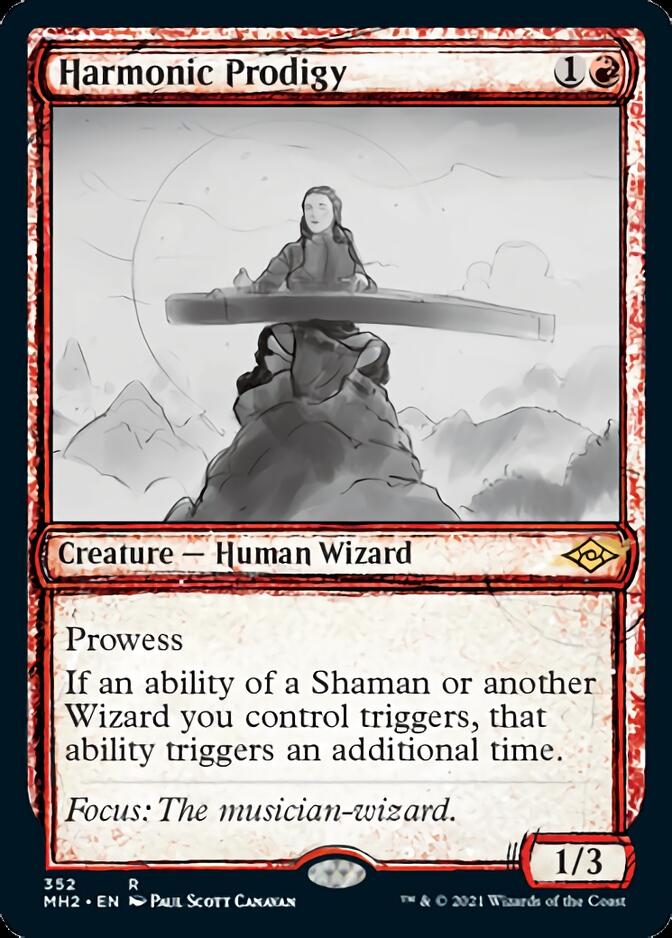 Image of Harmonic Prodigy (Sketch) [Modern Horizons 2]