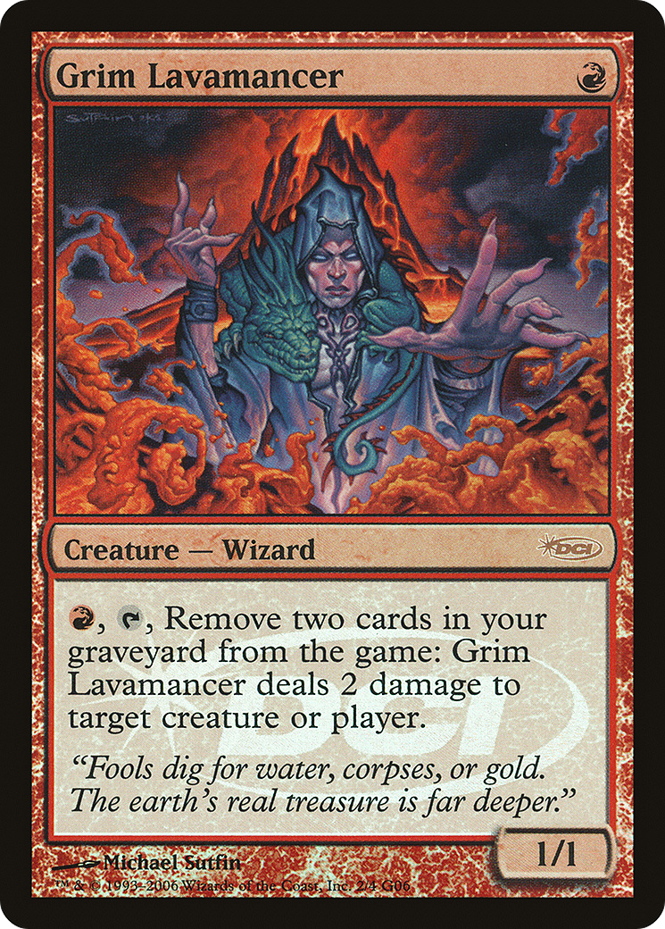 Image of Grim Lavamancer [Judge Gift Cards 2006]
