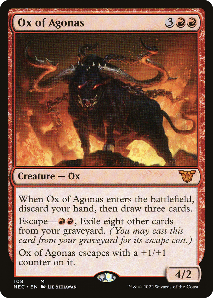 Image of Ox of Agonas [Kamigawa: Neon Dynasty Commander]