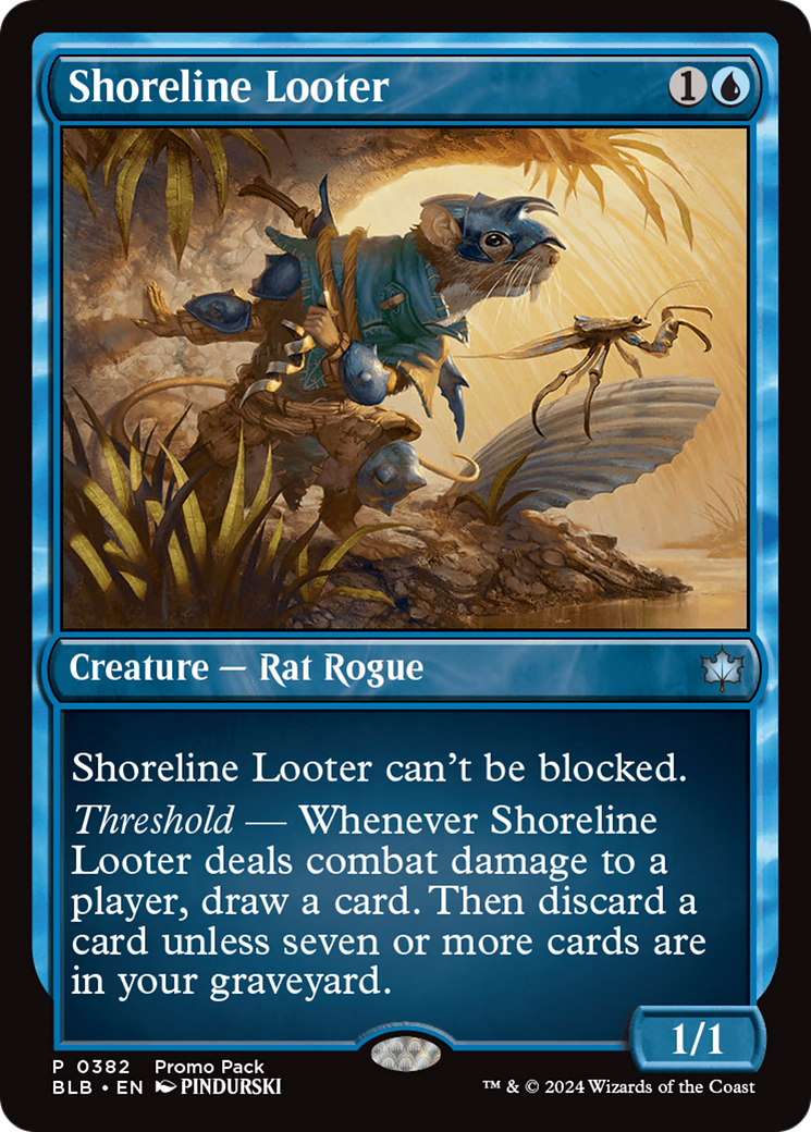 Image of Shoreline Looter [Bloomburrow Promos]