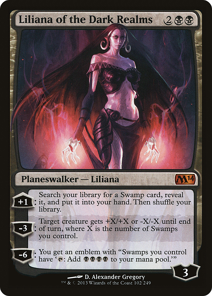 Image of Liliana of the Dark Realms [Magic 2014]