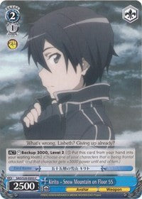 Image of Kirito - Snow Mountain on Floor 55 (SAO/S20-E093 C) [Sword Art Online]