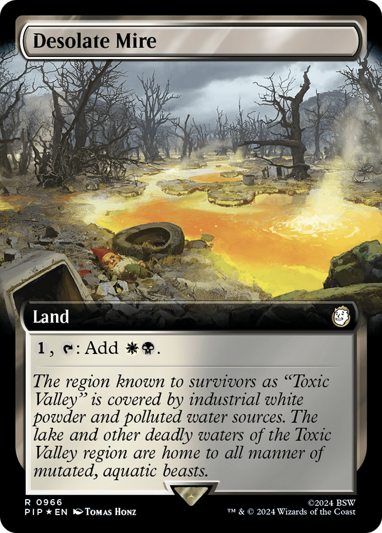 Image of Desolate Mire (Extended Art) (Surge Foil) [Fallout]