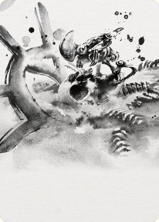 Image of Myr Convert Art Card [Phyrexia: All Will Be One Art Series]