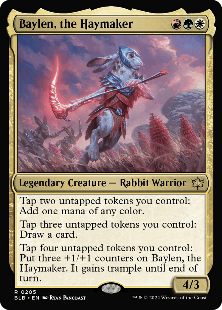 Image of Baylen, the Haymaker [Bloomburrow]