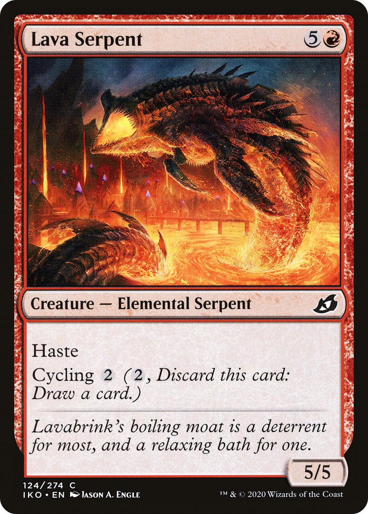 Image of Lava Serpent [Ikoria: Lair of Behemoths]