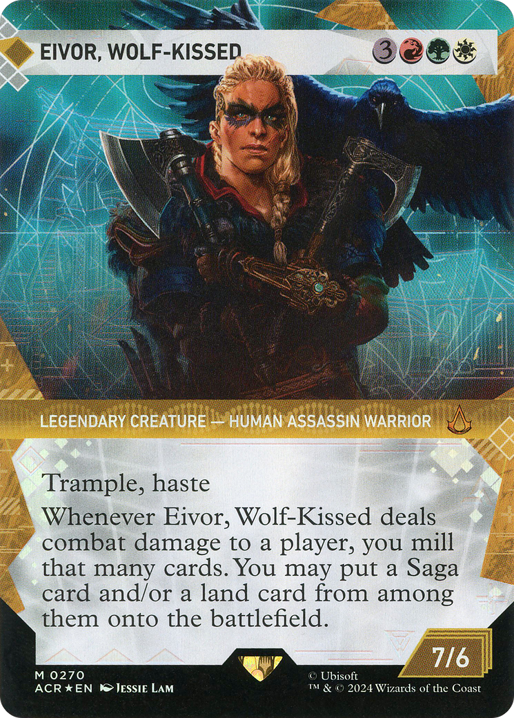 Image of Eivor, Wolf-Kissed (Showcase) (Textured Foil) [Assassin's Creed]