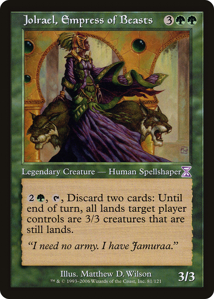Image of Jolrael, Empress of Beasts [Time Spiral Timeshifted]