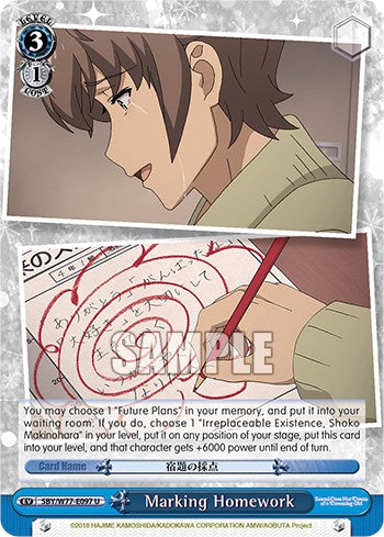 Image of Marking Homework [Rascal Does Not Dream of a Dreaming Girl]