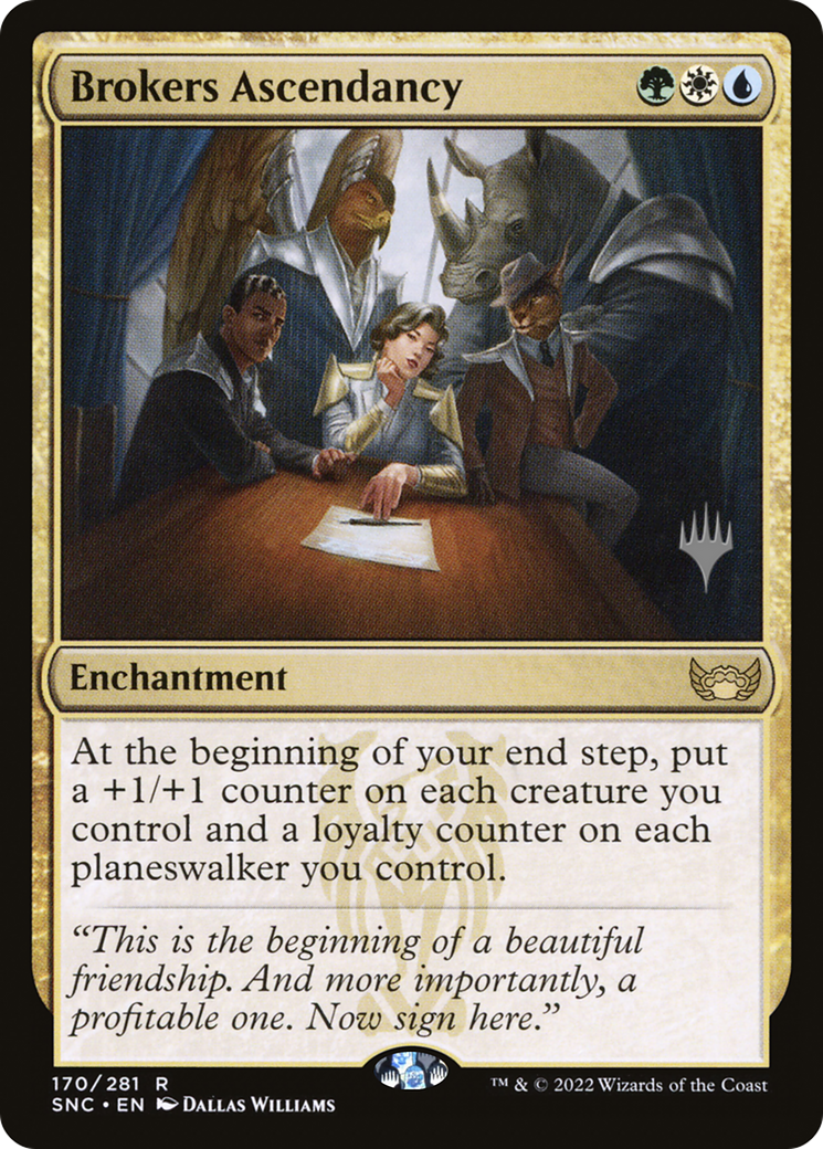Image of Brokers Ascendancy (Promo Pack) [Streets of New Capenna Promos]