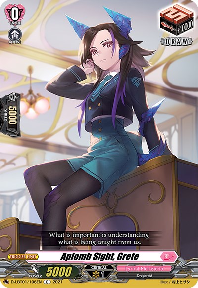 Image of Aplomb Sight, Grete (D-LBT01/106EN) [Lyrical Melody]