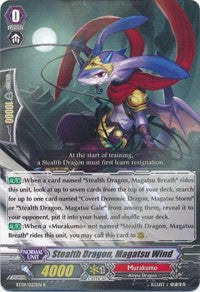 Image of Stealth Dragon, Magatsu Wind (BT09/023EN) [Clash of Knights & Dragons]
