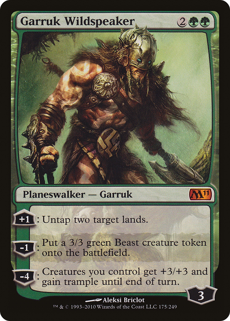 Image of Garruk Wildspeaker [Magic 2011]