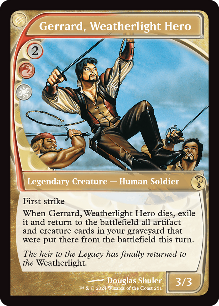 Image of Gerrard, Weatherlight Hero (Future Sight) [Mystery Booster 2]