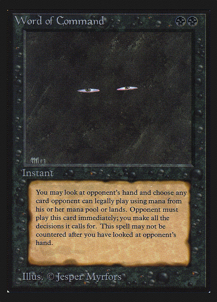 Image of Word of Command [Collectors' Edition]