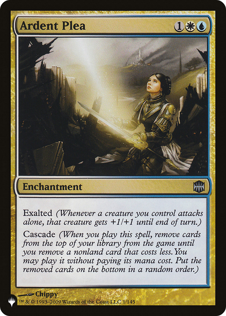 Image of Ardent Plea [The List]