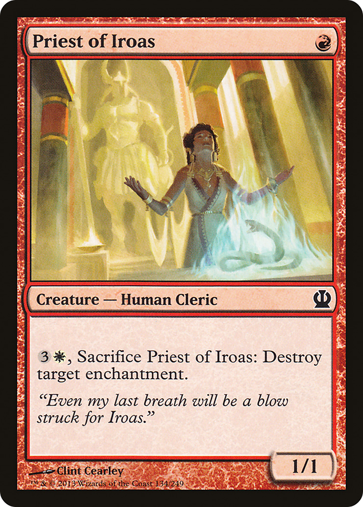 Image of Priest of Iroas [Theros]