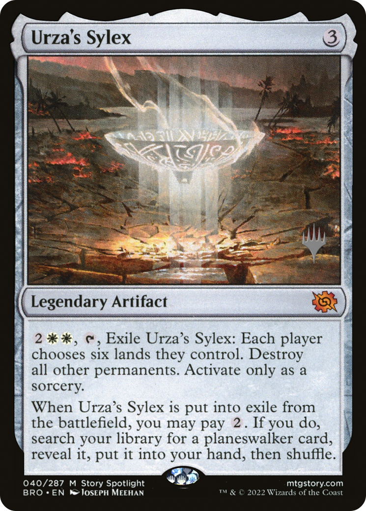 Image of Urza's Sylex (Promo Pack) [The Brothers' War Promos]