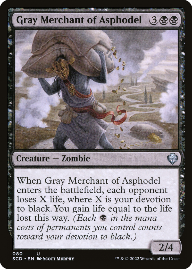 Image of Gray Merchant of Asphodel [Starter Commander Decks]
