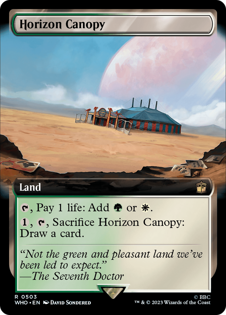 Image of Horizon Canopy (Extended Art) [Doctor Who]