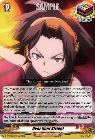 Over Soul Strike! (D-TTD03/016EN) [Shaman King]