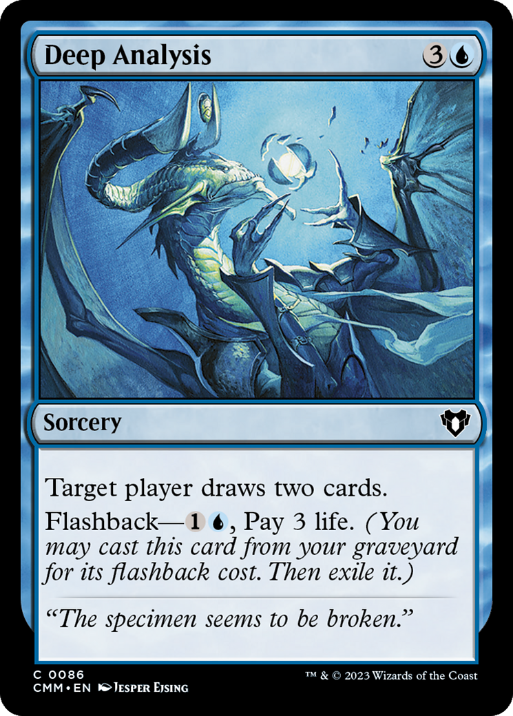 Image of Deep Analysis [Commander Masters]