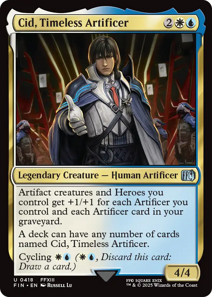 Image of Cid, Timeless Artificer (0418) [FINAL FANTASY]