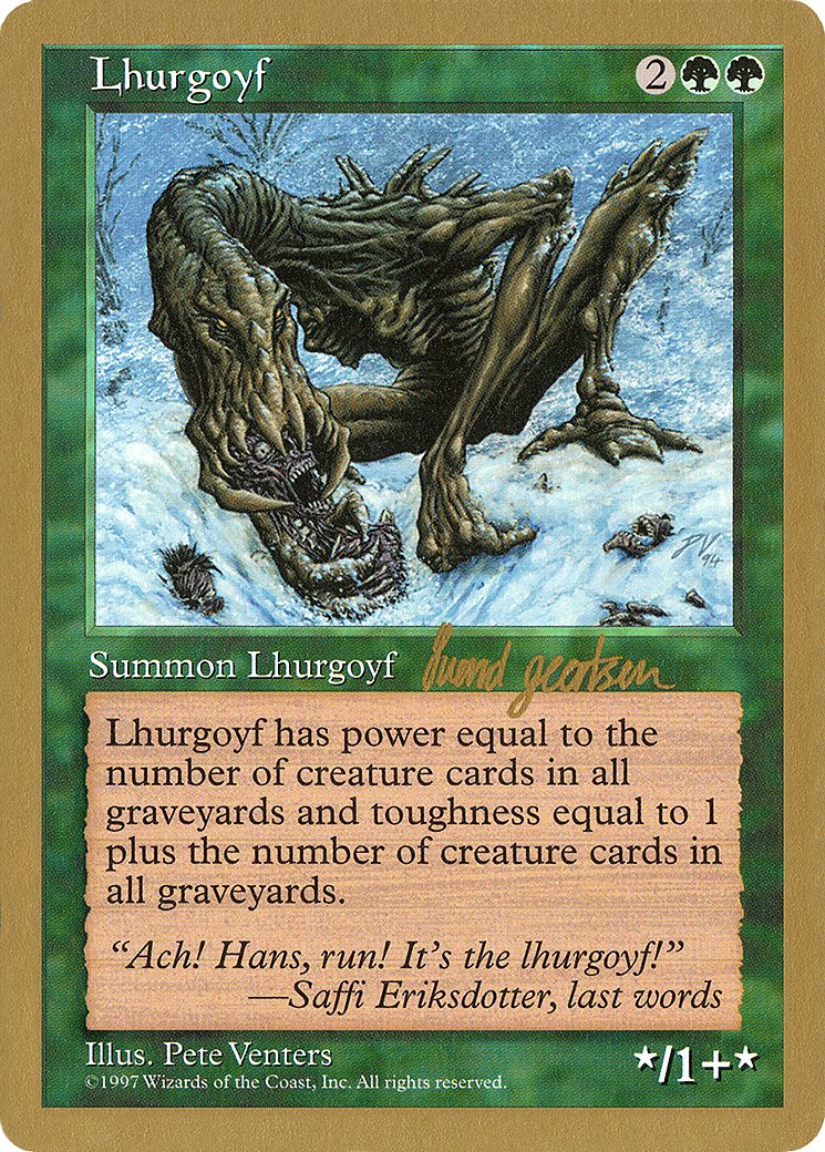 Image of Lhurgoyf (Svend Geertsen) [World Championship Decks 1997]
