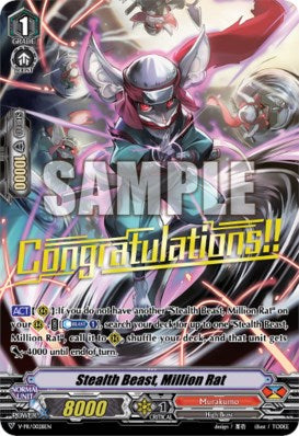 Image of Stealth Beast, Million Rat (V-PR/0028EN) [V Promo Cards]