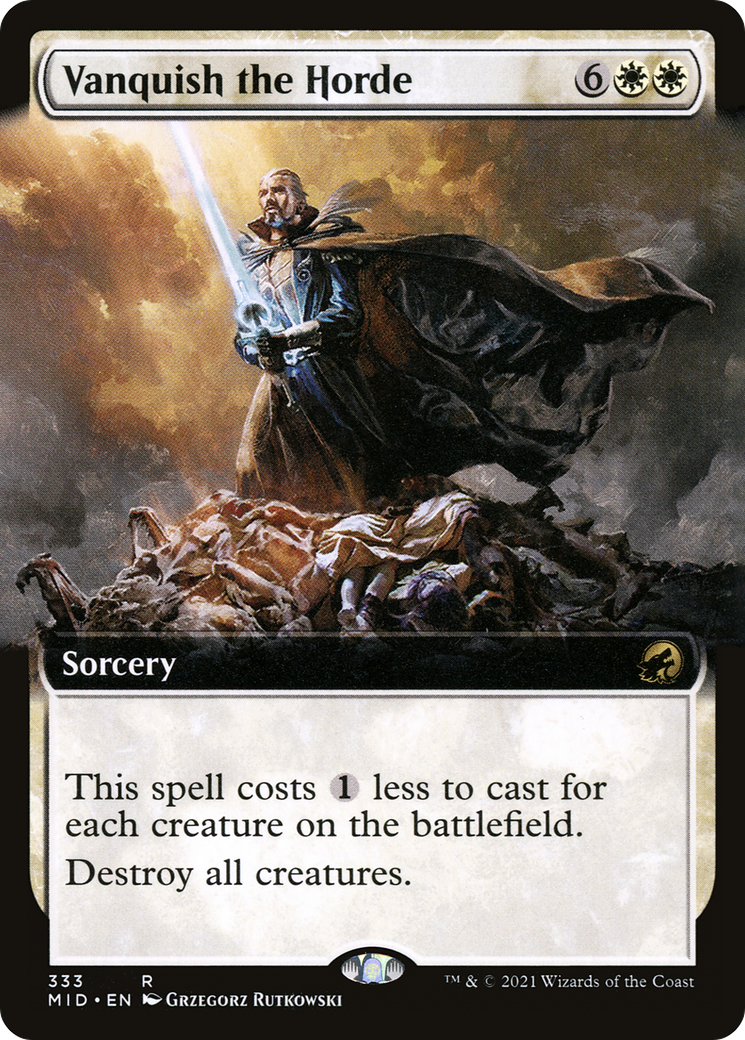 Image of Vanquish the Horde (Extended Art) [Innistrad: Midnight Hunt]