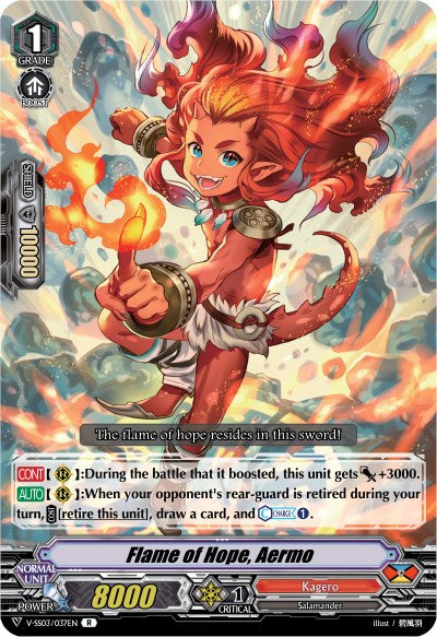 Image of Flame of Hope, Aermo (V-SS03/037EN) [Festival Collection]