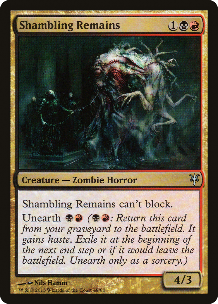 Image of Shambling Remains [Duel Decks: Sorin vs. Tibalt]