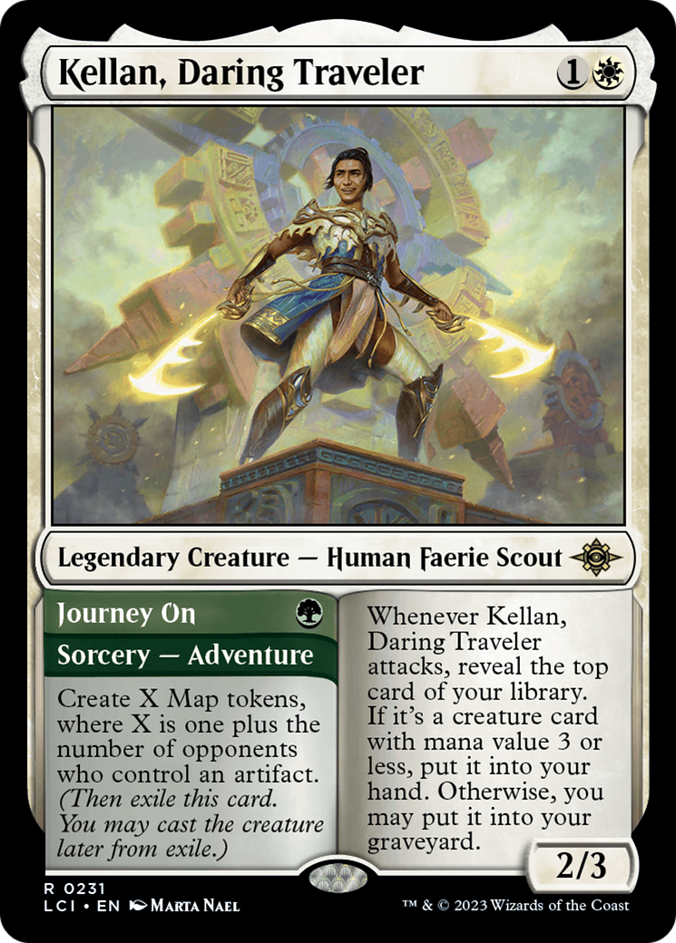 Image of Kellan, Daring Traveler [The Lost Caverns of Ixalan]