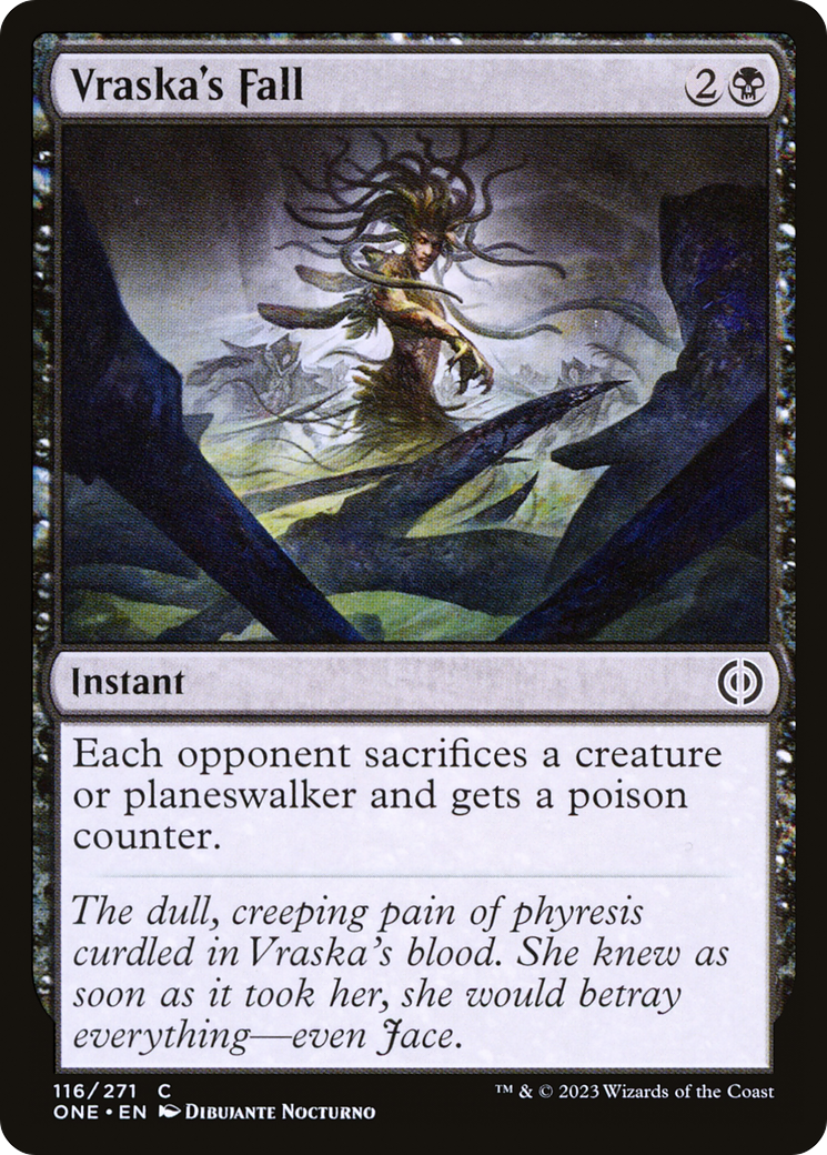 Image of Vraska's Fall [Phyrexia: All Will Be One]
