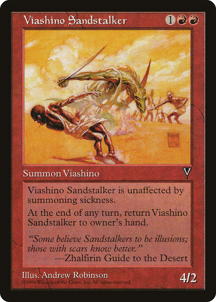 Image of Viashino Sandstalker [Visions]