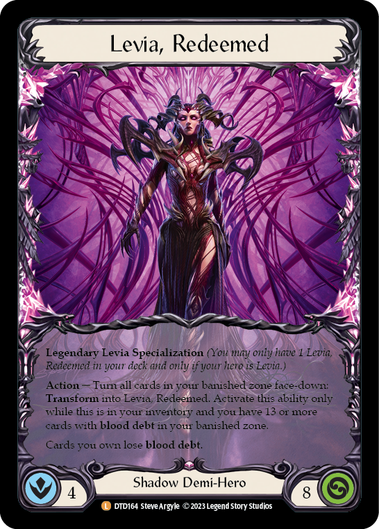 Image of Levia, Redeemed // Blasmophet, Levia Consumed [DTD164] (Dusk Till Dawn)