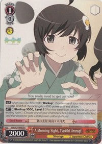 Image of A Morning Sight, Tsukihi Araragi (NM/S24-E062) [NISEMONOGATARI]