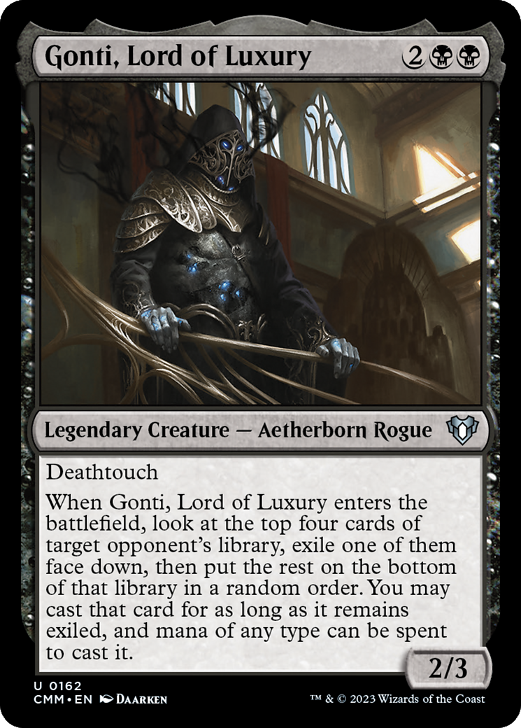 Image of Gonti, Lord of Luxury [Commander Masters]