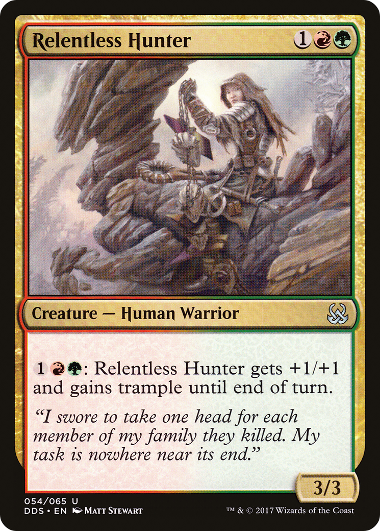 Image of Relentless Hunter [Duel Decks: Mind vs. Might]