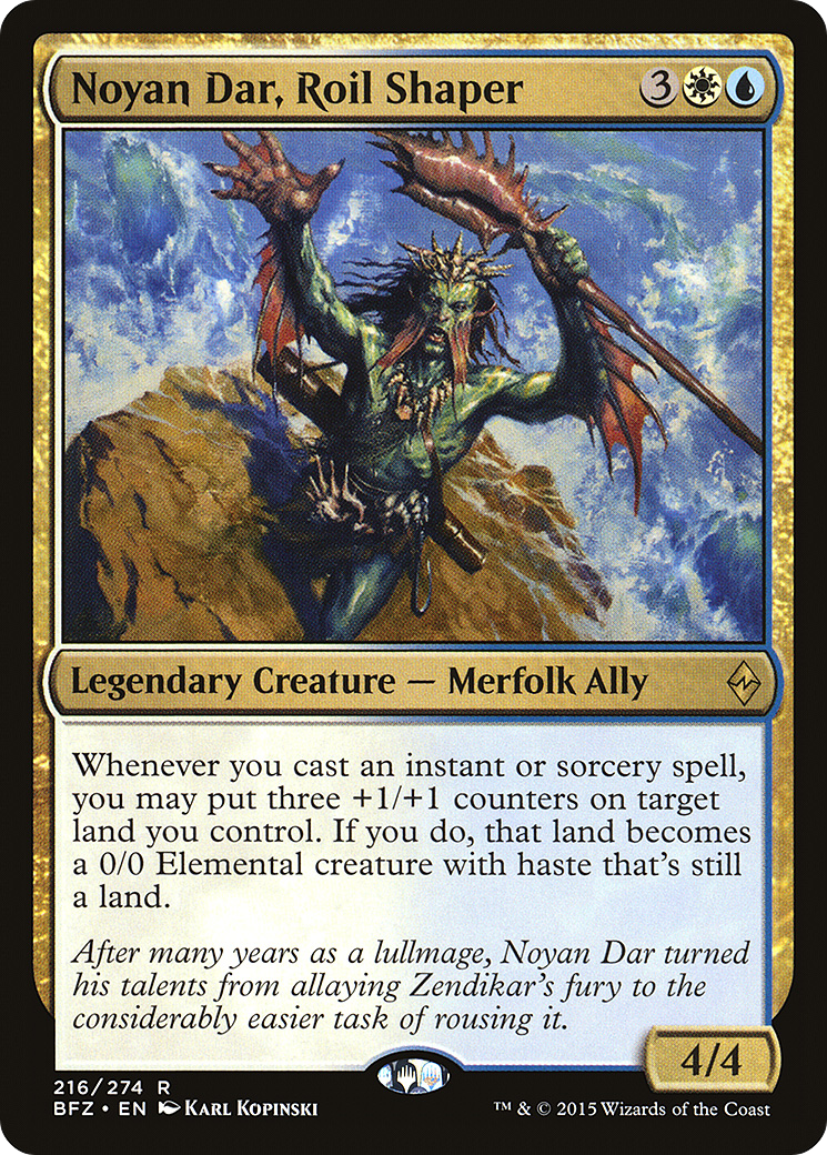 Image of Noyan Dar, Roil Shaper [Battle for Zendikar]