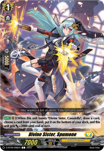 Image of Divine Sister, Spumone (D-BT09/088EN) [Dragontree Invasion]