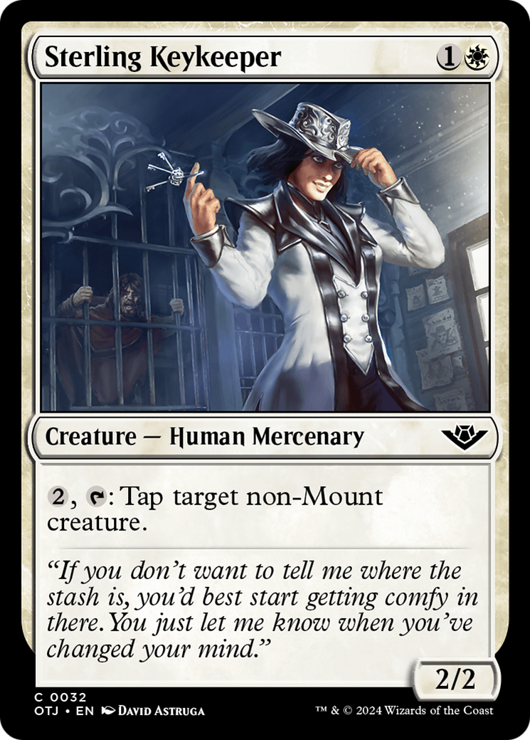 Image of Sterling Keykeeper [Outlaws of Thunder Junction]