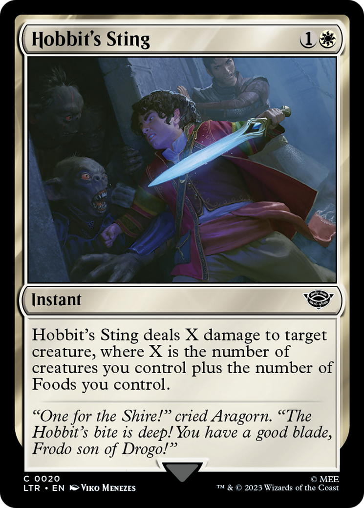 Image of Hobbit's Sting [The Lord of the Rings: Tales of Middle-Earth]