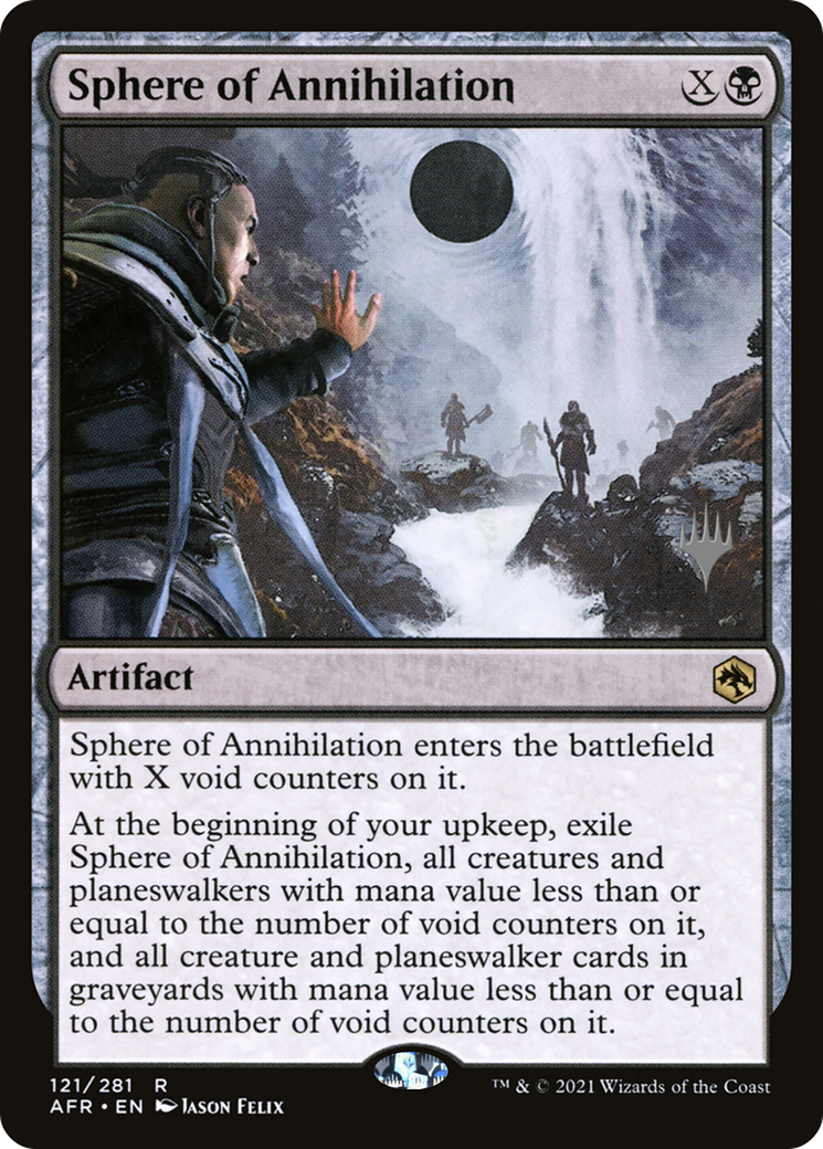 Image of Sphere of Annihilation (Promo Pack) [Dungeons & Dragons: Adventures in the Forgotten Realms Promos]