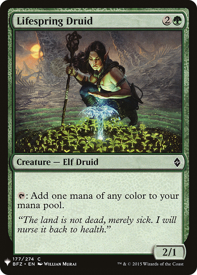 Image of Lifespring Druid [Mystery Booster]