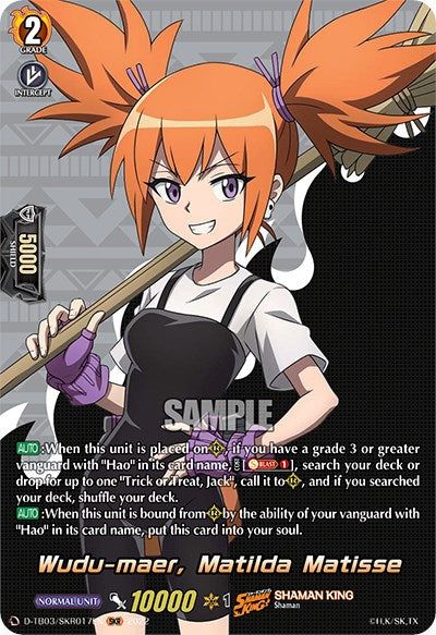 Image of Wudu-maer, Matilda Matisse (D-TB03/SKR017EN) [Shaman King]