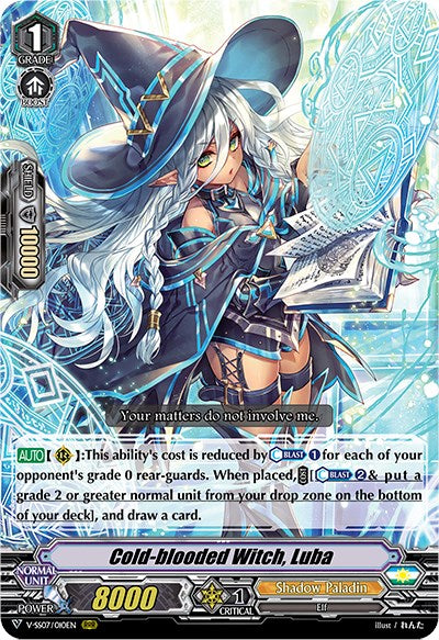 Image of Cold-blooded Witch, Luba (V-SS07/010EN) [Clan Selection Plus Vol.1]