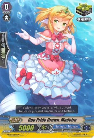 Image of Duo Pride Crown, Madeira (White) (PR/0361EN-W) [Promo Cards]