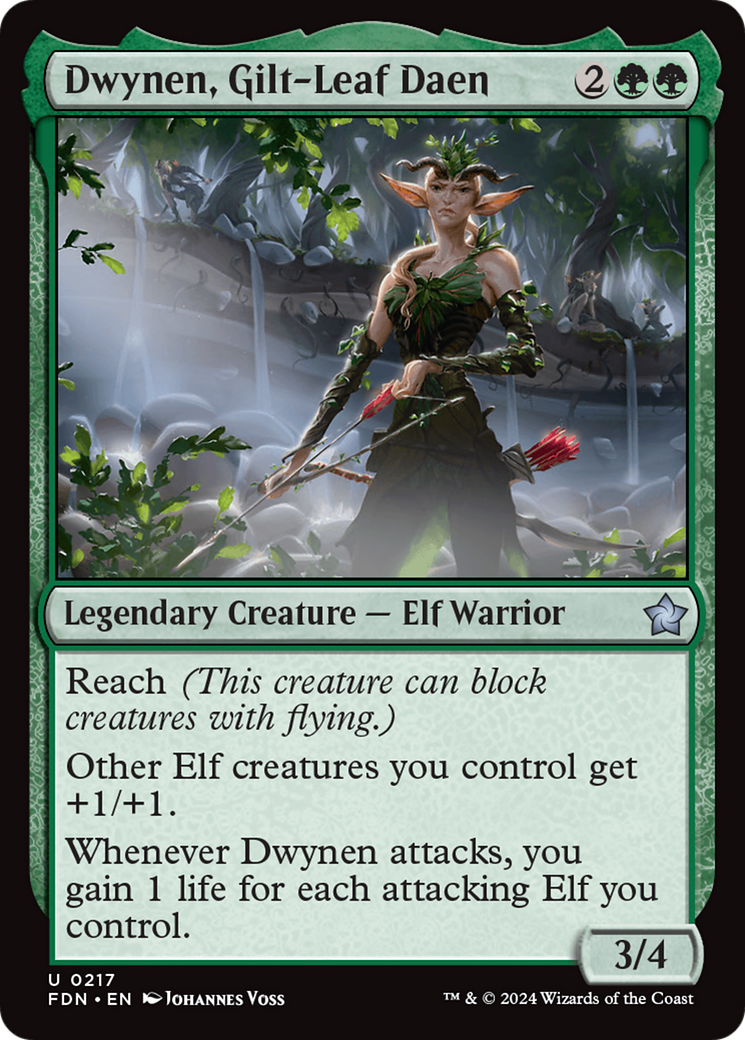 Image of Dwynen, Gilt-Leaf Daen [Foundations]