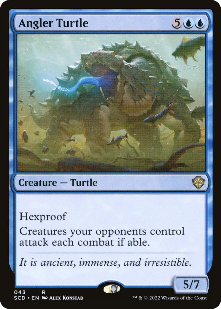 Image of Angler Turtle [Starter Commander Decks]